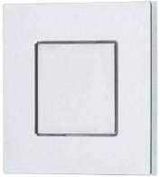 DUDLEY 325277 Single Flush Piazza Square Button CP