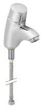 Geberit 26-Series Geberit Lid Push Button with Mixer: Chrome Do Bright (242.763.21.1)