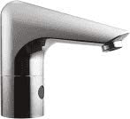 Armitage Shanks A4172GN Sensorflow 21 Electronic Small Basin Mixer Brushed Stainless Steel with Powered Multi Box