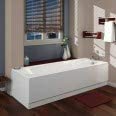 Arley Cascade 1500mm No Tap Holes Premier Finish Single Ended Bath