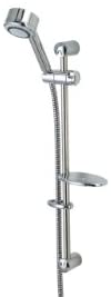 Rada 1.1533.247 Chrome Bath and Shower Fitting with 1.5 M Hose, Shower