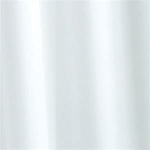 Croydex AE100022 White PVC Shower Curtain, Bathroom