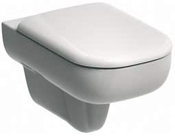 Geberit Smyle washdown WC, rimless, wall hung, 6l, colour: White - 500.210.01.1