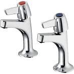 Armitage Shanks B9885AA Sandringham 21 Lever Kitchen Pillar Taps