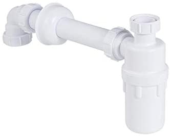 GEB 500.129.00.1 1 1/4 Plastic Bottle Trap CW Bend