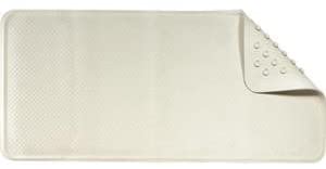 Croydex AG191122H White Small Rubagrip Mat, Bathroom