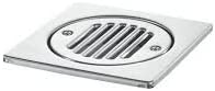 McAlpine FGTOP6SS 150mm Square Stainless Steel Tile