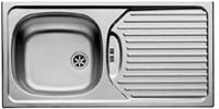 Pyramis Single Bowl Narrow Kitchen Sink CA1 - Stainless Steel