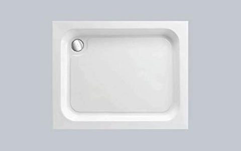 Just Trays A1070140 White Ultracast 1000 x 760 Shower Tray