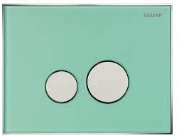 Siamp 31198260 Reflet 360 Flush Plate Natural Green