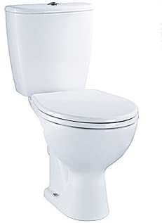 Twyford AR1148WH White Alcona 4/2.6L WC Pan With Horizontal Outlet (WC