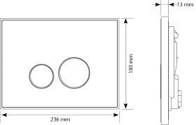 Siamp 31198260 Reflet 360 Flush Plate Natural Green