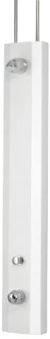 Rada 1.1613.047 White Shower Panel with Timed Flow Control, Vandal