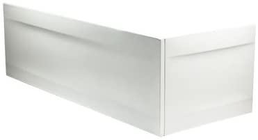 Twyford GN7121WH White Galerie 1700mm Wide Front Bath Panel, Bath