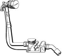Kaldewei pop-up waste chrome 4011 Comfort-Level Plus, integrated filling function - 687772370999