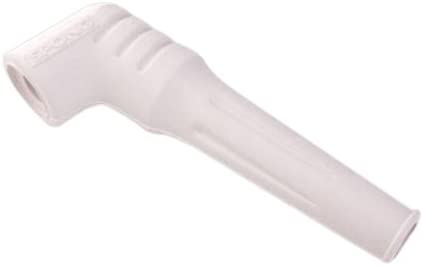 Croydex 1/2-inch Spout Angled Tap Swirlit, Cream