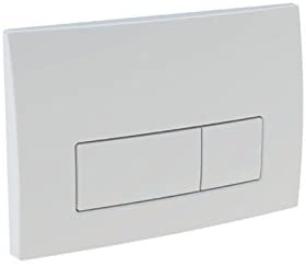 Geberit DELTA51̴Ì_Actuator Plate for 2̴Ì_Flushes of Different Powers Glossy Chrome-Plated