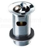 Ideal Standard S8733AA Chrome Slotted Anti Theft Swivel Plug Waste,