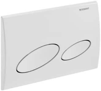Geberit Kappa20 115228461 Actuator Plate for 2 Different Flush Powers Glossy Chrome-Plated