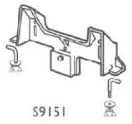 Armitage Shanks S915167 NA Portman Concealed Bracket and Fixing Clamps