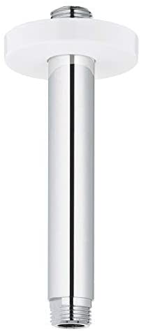 Grohe Rainshower Ceiling Arm for Shower Head, Chrome, Length 142åÊmm