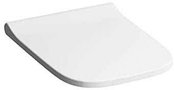 Geberit Smyle Slim WC seat with lid, wrap-over, antibacterial, white - 500.238.01.1