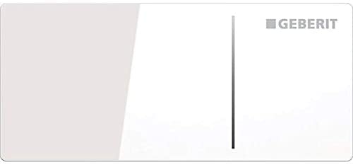 Geberit Omega70 Remote Flush Actuator for Dual Flush, for Wall Installation (Brushed Stainless Steel)