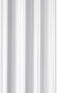 Croydex AF289122 White Hookless Regency Stripe Shower Curtain,