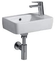 TWY E24815WH E200 WASHBASIN 400X250 1TH RH