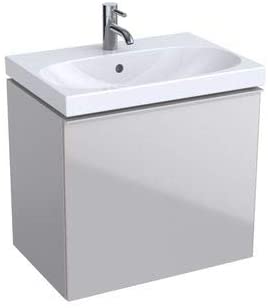 Keramag Acanto Compact 500614, 595x535x416mm, colour (front/body): White and White high gloss varnished glass