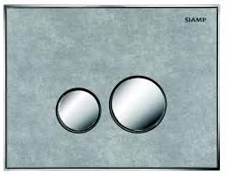 Siamp 31179160 Album 360 Flush Plate Stone Grey