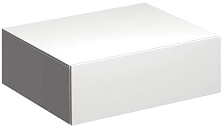Geberit Xeno 2 side cabinet 500.507, 580x200x462mm, 1 drawer, colour: Scultura grey Malamin Wood structure - 500.507.43.1