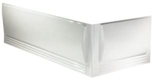 Twyford PP2171WH White Omnifit 1700mm Front Bath Panel, Bath