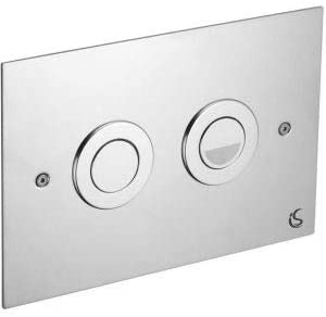 Armitage Shanks VV639866 Trend Satin Pneumatic Flush Plate Satin Chrome