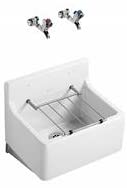Armitage Shanks S591501 White Birch Cleaners' and Laboratory Sink with