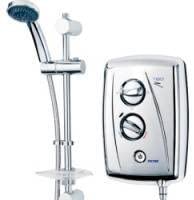 Triton SP8CHR1ZFF Chrome T80z Fast-Fit 10.5í«ÌÎ_kW Electric Shower with by Triton