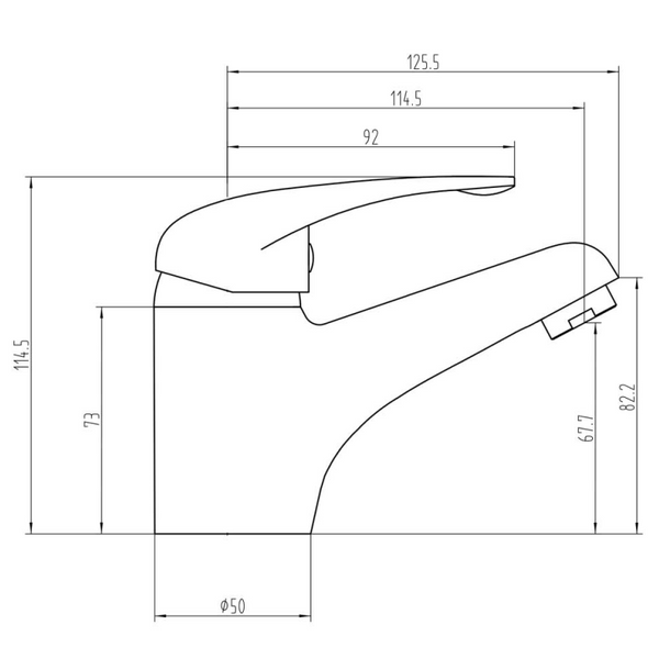Eazee Pro Basin Mixer