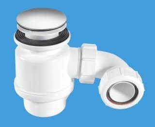 McAlpine STW4-M 1 1/2" x 50mm Seal Resealing Shower Trap - 70mm