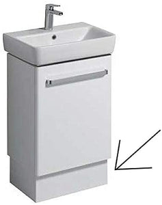 TWY E20004WH E200 Plinth for 550X370 Basin White Simple Product