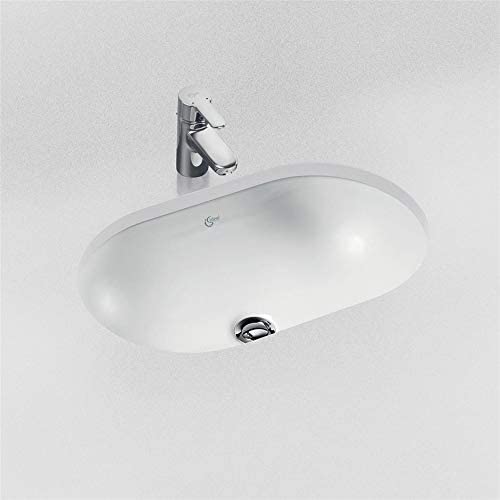 Ideal Standard E502201 Concept Oval 62cm Under-Countertop Washbasin