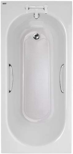 Twyford Opal Acrylic 2 Tap Hole 1500 x 700mm Bath with Tread and Grips