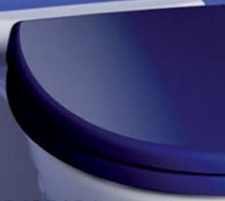 Armitage Shanks S405736 Dark Blue Contour 21 Pan Seat & Cover for 33