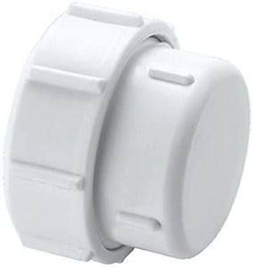 McAlpine T23U Waste Pipe Blank Cap-1.5 inch, White