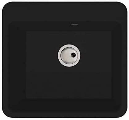 Abode Matrix GR10 1.0 BLACK Bowl Granite Sink - AW3010