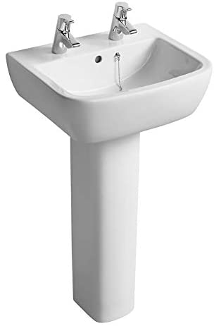 Ideal Standard T058901 Tempo 500mm 2 Tap Hole Washbasin