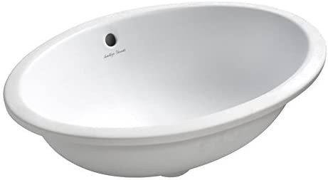 Armitage Shanks S256001 White Marlow 56 cm Under Countertop Oval Wash