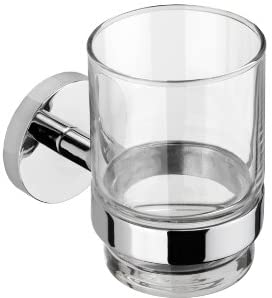 Pendle Metal Drill & Screw Mounted Tumbler and Tumbler Holder