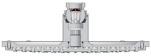 GROHE Grohtherm 2000 Thermostat with Integrated 2-Way Diverter for Bath or Shower with More Than one Shower, Final Assembly Set 19355001