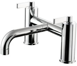 Ideal Standard E0072AA Chrome Silver Single Lever Two Taphole Deck