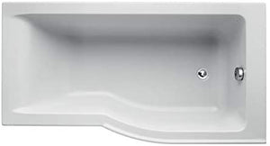 Ideal Standard E154401 Concept Air 150cm x 80cm Idealform Right Hand Shower Bath with No Tap Holes